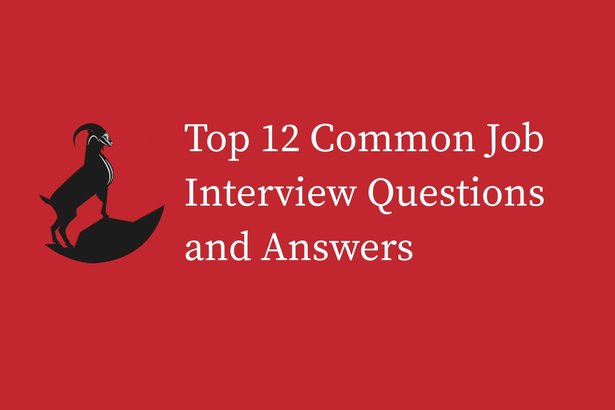 Job Interview Questions And Answers Sample No Experience